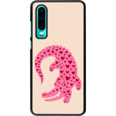 Huawei P30 Case Hülle - Pink crocodile 2026
