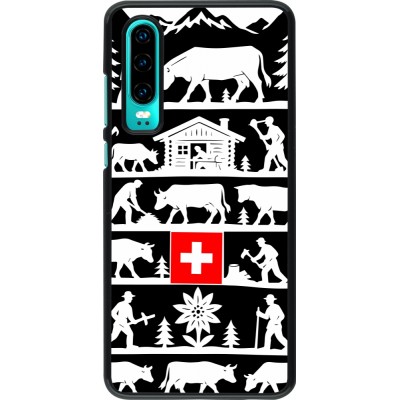 Huawei P30 Case Hülle - Poya Schweiz 1 schwarz