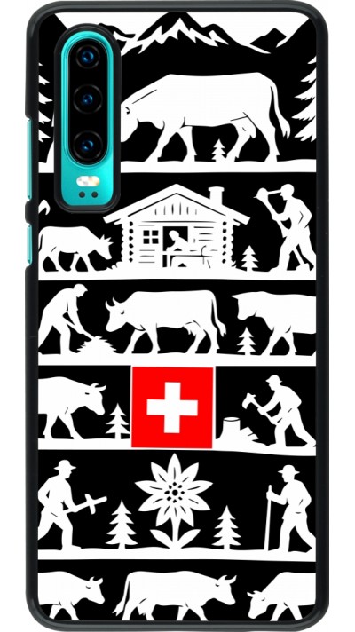 Huawei P30 Case Hülle - Poya Schweiz 1 schwarz
