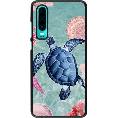 Huawei P30 Case Hülle - Preppy Turtle