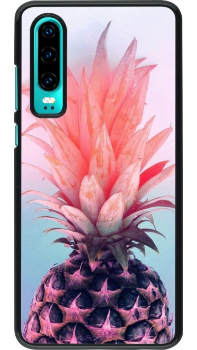 Hülle Huawei P30 - Purple Pink Pineapple