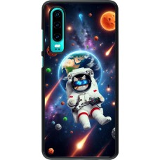 Huawei P30 Case Hülle - VR SpaceCat Odyssee