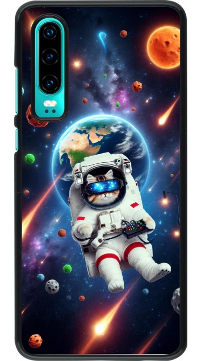 Huawei P30 Case Hülle - VR SpaceCat Odyssee