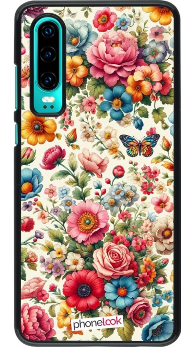 Coque Huawei P30 - Spring 25 printemps fleuri