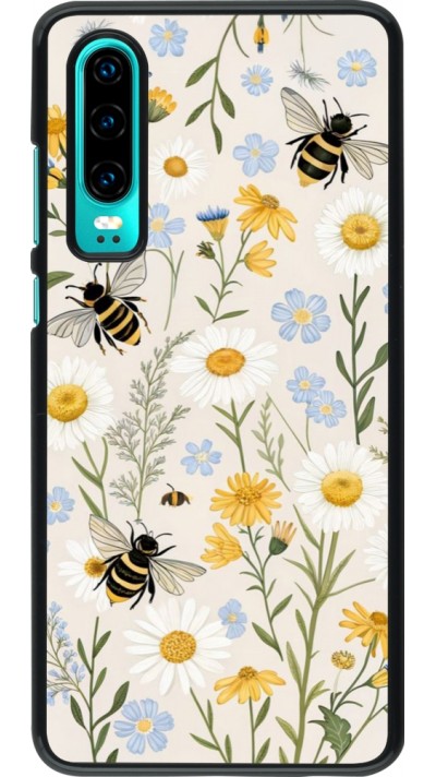 Coque Huawei P30 - Pattern bees Spring 2026