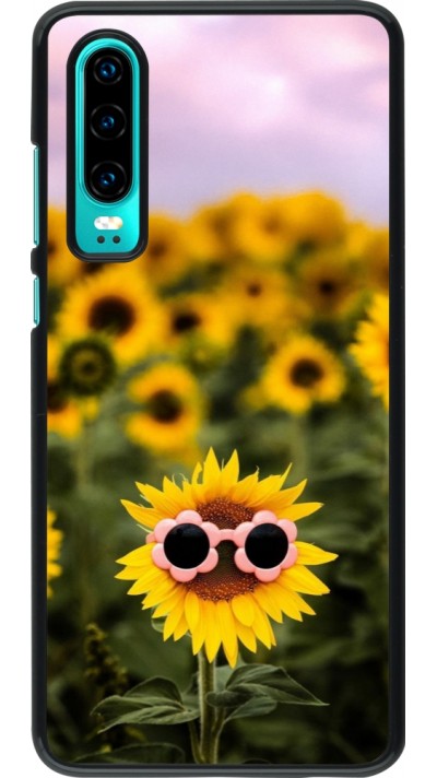 Coque Huawei P30 - Sunflower with glasses Spring 2026