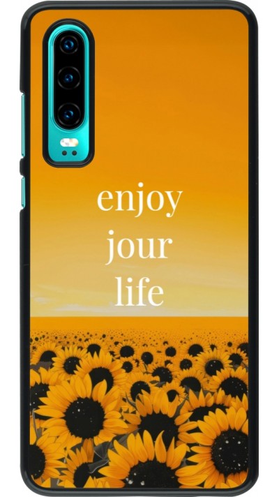 Huawei P30 Case Hülle - Summer 2025 Enjoy your life