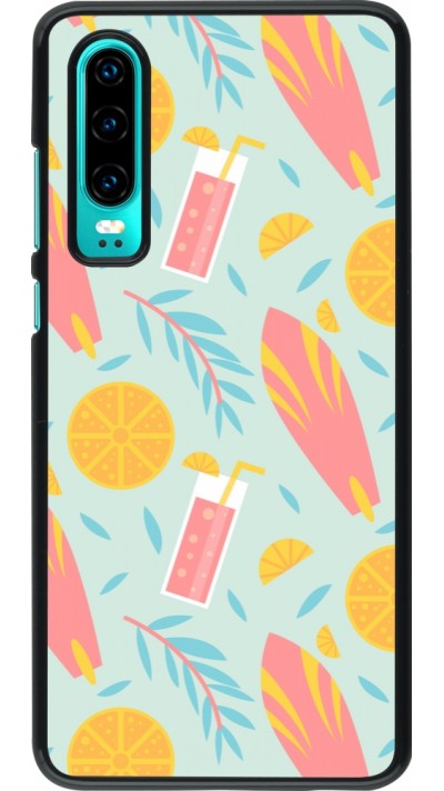 Huawei P30 Case Hülle - Summer 2025 Pattern citron