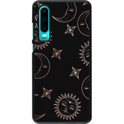 Hülle Huawei P30 - Suns and Moons