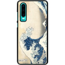 Huawei P30 Case Hülle - Kunstbild - Die große Welle vor Kanagawa - Hokusai