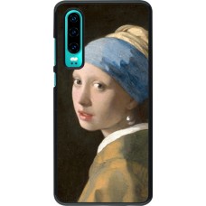 Huawei P30 Case Hülle - Kunstbild - Das Mädchen mit dem Perlenohrring - Jan Vermeer