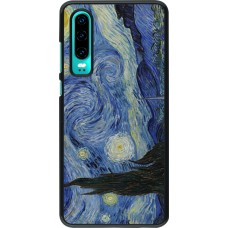 Huawei P30 Case Hülle - Kunstbild - Sternennacht - Van Gogh