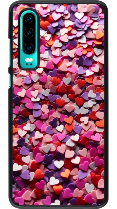Coque Huawei P30 - Valentine 2025 Confetti