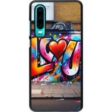 Coque Huawei P30 - Valentine 2025 Love U Tag