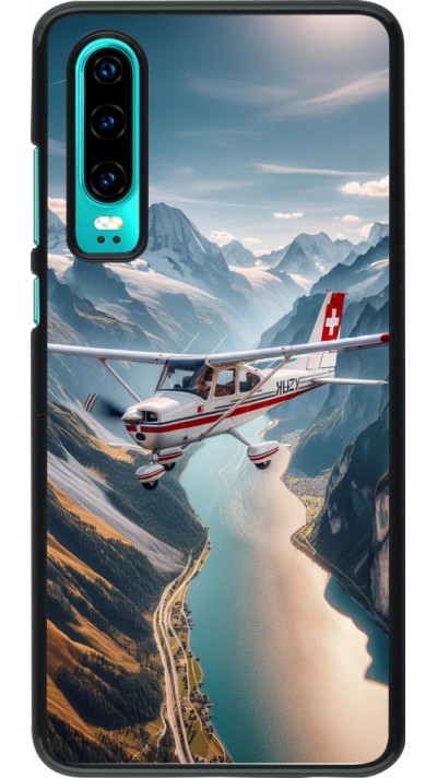 Huawei P30 Case Hülle - Schweizer Alpenflug