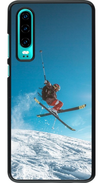 Huawei P30 Case Hülle - Winter 22 Ski Jump