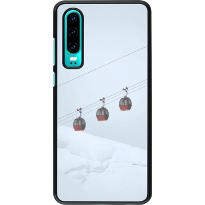 Huawei P30 Case Hülle - Winter 22 ski lift