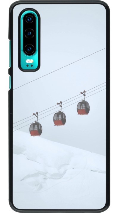 Huawei P30 Case Hülle - Winter 22 ski lift