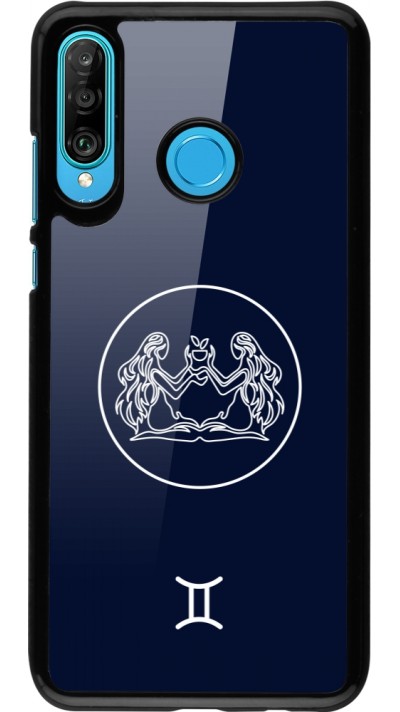 Huawei P30 Lite Case Hülle - Astrologie Zwillinge