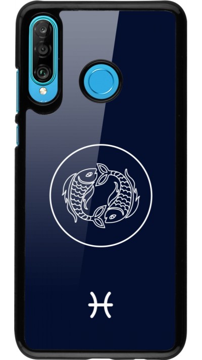 Huawei P30 Lite Case Hülle - Astrologie Fische