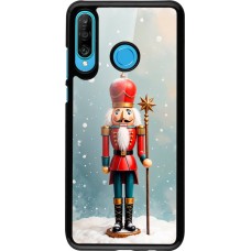 Huawei P30 Lite Case Hülle - Christmas 25 Nutcracker Snow