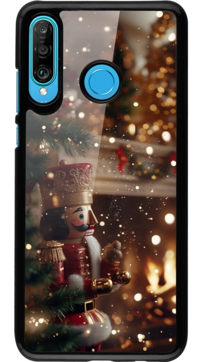 Huawei P30 Lite Case Hülle - Christmas 25 Xmas Nutcracker