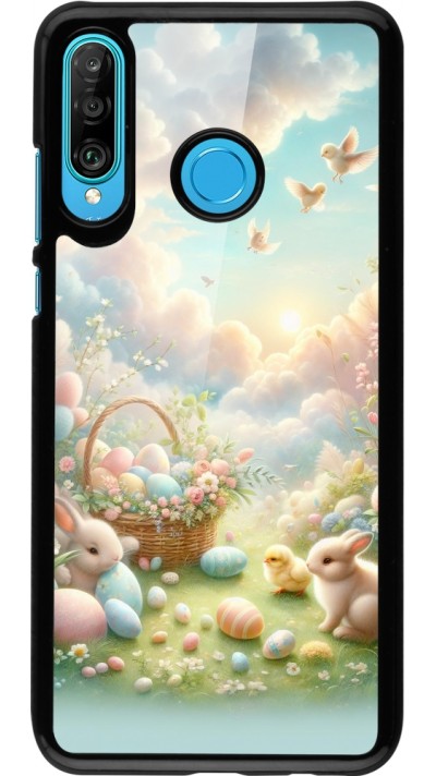 Huawei P30 Lite Case Hülle - Ostern 2025 Pastell Ostern