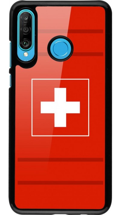 Hülle Huawei P30 Lite - Euro 2020 Switzerland Hülle Huawei P30 Lite - Euro 2020 Switzerland