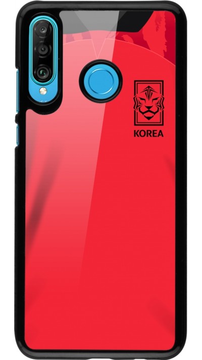 Huawei P30 Lite Case Hülle - Südkorea 2022 personalisierbares Fussballtrikot Huawei P30 Lite Case Hülle - Südkorea 2022 personalisierbares Fussballtrikot