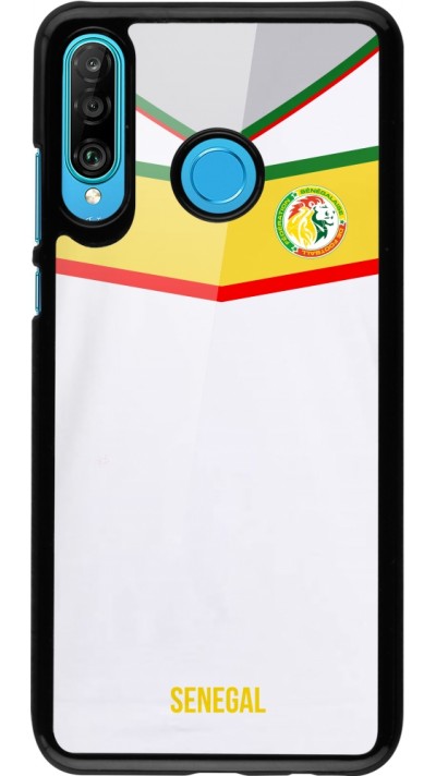 Huawei P30 Lite Case Hülle - Senegal 2022 personalisierbares Fußballtrikot Huawei P30 Lite Case Hülle - Senegal 2022 personalisierbares Fußballtrikot