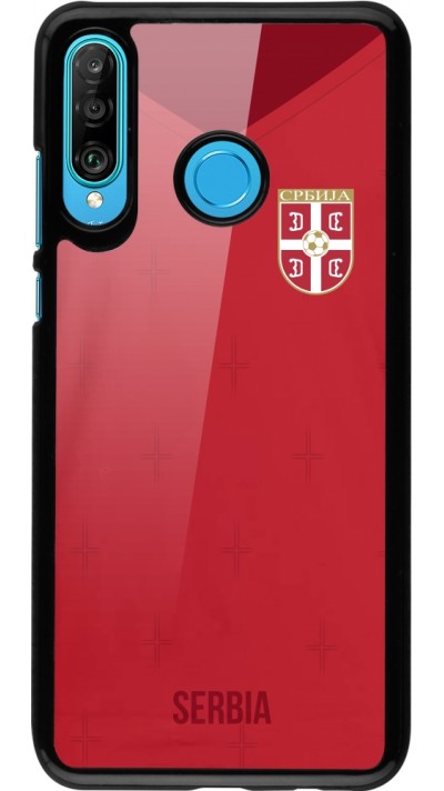 Huawei P30 Lite Case Hülle - Serbien 2022 personalisierbares Fussballtrikot Huawei P30 Lite Case Hülle - Serbien 2022 personalisierbares Fussballtrikot