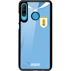 Huawei P30 Lite Case Hülle - Uruguay 2022 personalisierbares Fussballtrikot