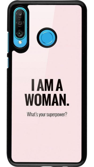 Hülle Huawei P30 Lite - I am a woman