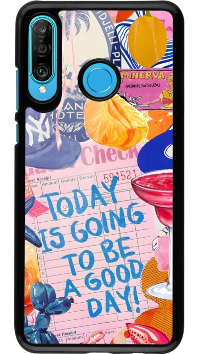 Huawei P30 Lite Case Hülle - Preppy Today is Going to be a good day