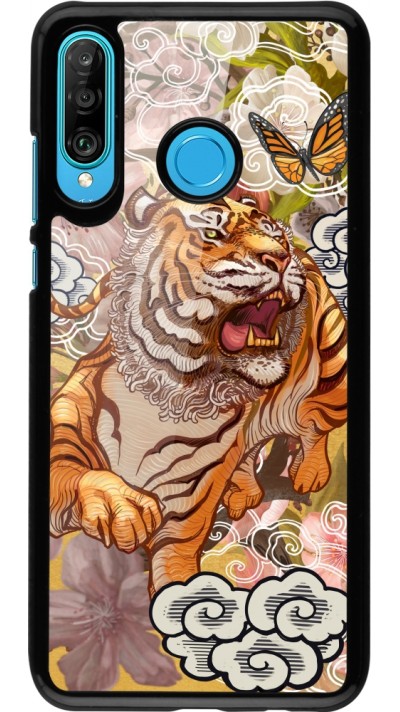 Huawei P30 Lite Case Hülle - Spring 23 japanese tiger Huawei P30 Lite Case Hülle - Spring 23 japanese tiger