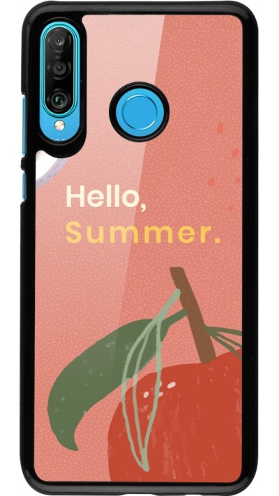Huawei P30 Lite Case Hülle - Summer 2025 Hello summer