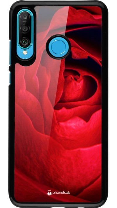 Hülle Huawei P30 Lite - Valentine 2022 Rose
