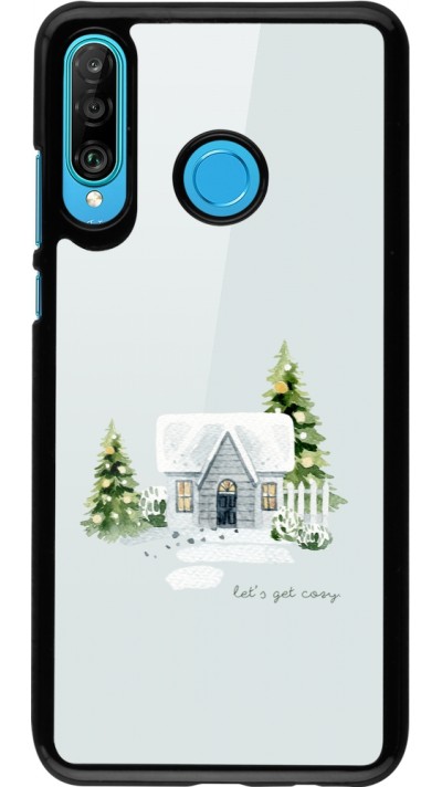 Huawei P30 Lite Case Hülle - Winter 25 Cosy House
