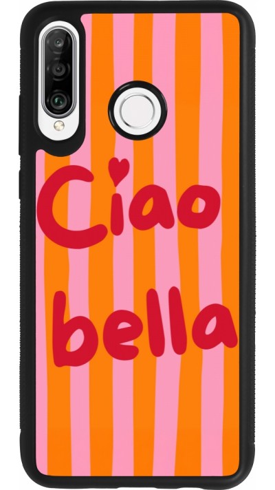 Huawei P30 Lite Case Hülle - Silikon schwarz Bye Bella 2026