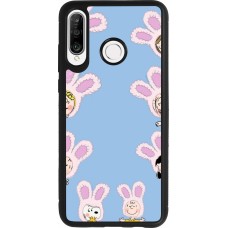 Huawei P30 Lite Case Hülle - Silikon schwarz Easter 2026 Snoopy