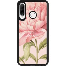 Huawei P30 Lite Case Hülle - Silikon schwarz Just Bloom Spring 2026