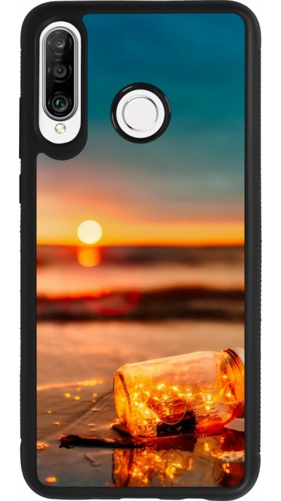 Coque Huawei P30 Lite - Silicone rigide noir Summer 2021 16