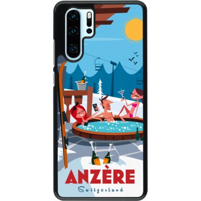 Huawei P30 Pro Case Hülle - Anzère Mountain Jacuzzi