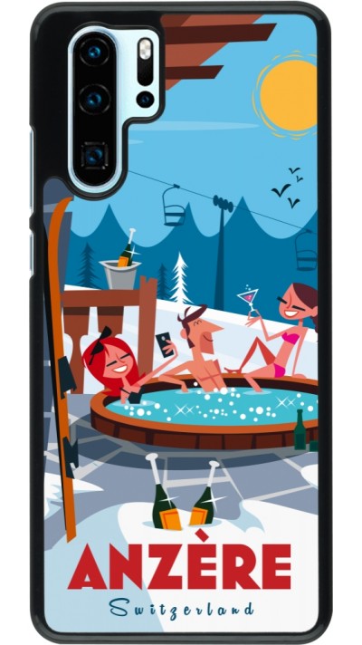 Huawei P30 Pro Case Hülle - Anzère Mountain Jacuzzi