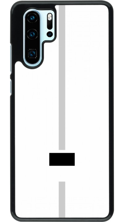 Huawei P30 Pro Case Hülle - Kanton FR weiss