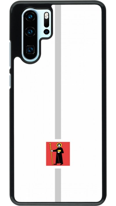 Huawei P30 Pro Case Hülle - Kanton GL weiss