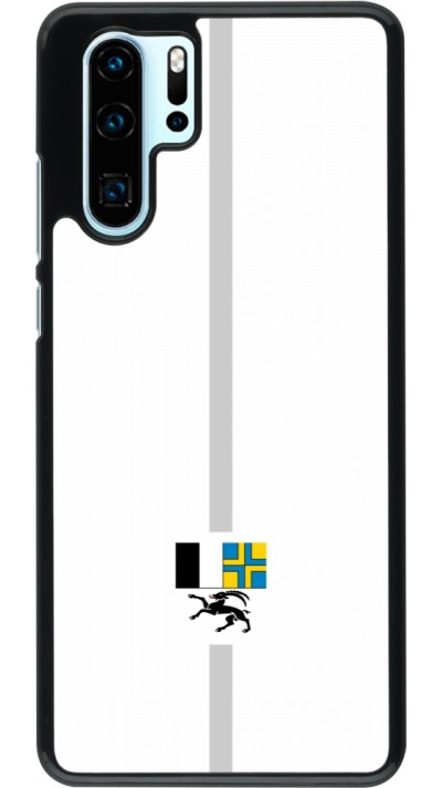 Huawei P30 Pro Case Hülle - Kanton GR weiss