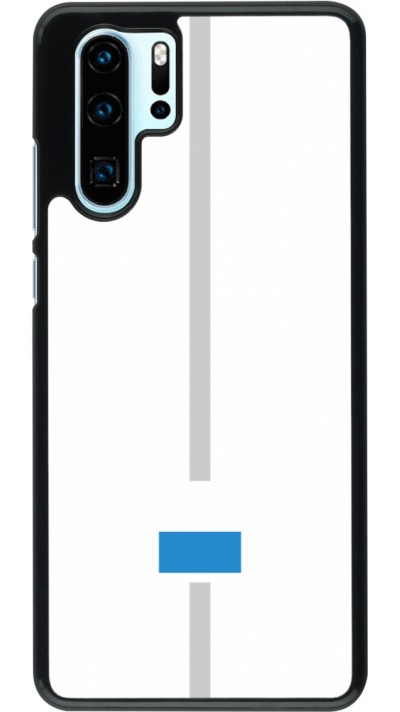 Huawei P30 Pro Case Hülle - Kanton LU weiss