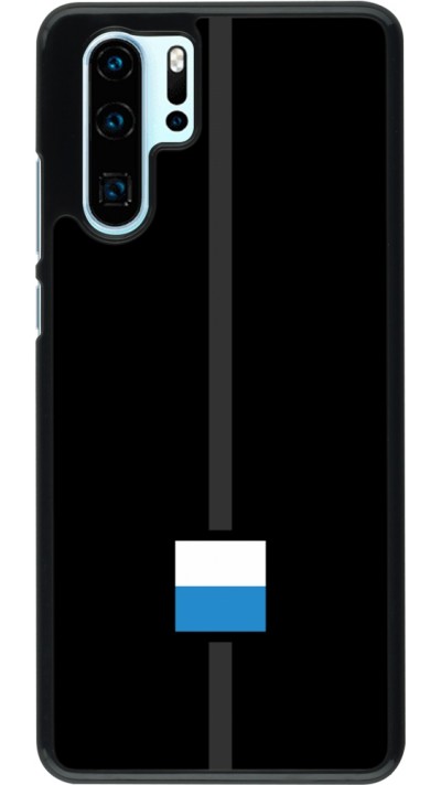 Huawei P30 Pro Case Hülle - Kanton LU schwarz