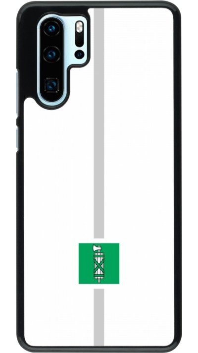 Huawei P30 Pro Case Hülle - Kanton SG weiss
